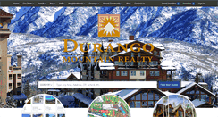 Desktop Screenshot of durangomountainrealty.com